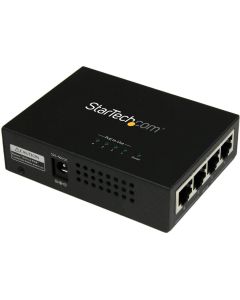 4 Port Gigabit Midspan - PoE+ Injector