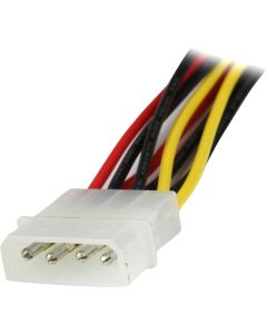 12 LP4 to 2x latching SATA Y Cable