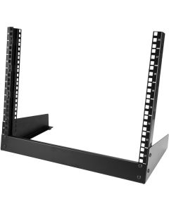 8U DESKTOP RACK - 2-POST OPEN FRAME RACK
