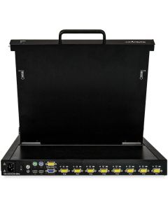 Rack KVM Console - 8 Port VGA - 17 LCD