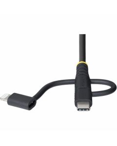 1m Rugged USB Multi Charging Cable