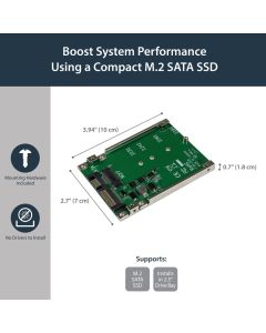 M.2 NGFF SSD to SATA Adapter Converter