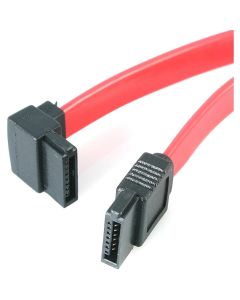 12in SATA to Left Angle SATA Cable