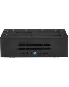 USB 3.0 TO 4-BAY HDD DOCK W/ UASP FANS