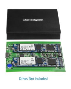 Dual M.2 Enclosure - RAID USB 3.1 Gen 2
