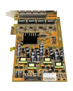 4 Port Gigabit PoE PCIe Network Card