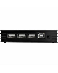 7 PORT COMPACT BLACK USB 2.0 HUB