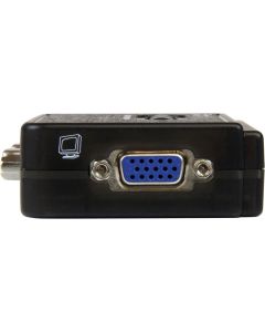 2 Port USB KVM Switch w/ Audio & Cables
