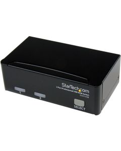 2 PORT USB KVM SWITCH KIT WITH CABLES