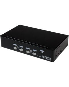 4 Port 1U Rackmount USB KVM Switch