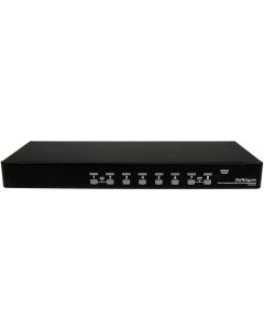 8 PORT 1U RACKMOUNT USB PS/2 KVM SWITCH