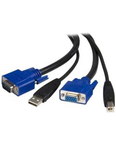 6 ft 2-in-1 USB KVM Cable
