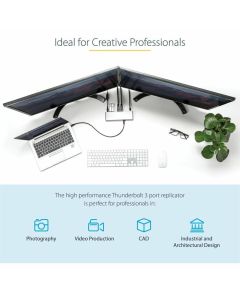 DOCK - THUNDERBOLT 3 DUAL 4K 60HZ