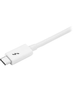 1m Thunderbolt 3 Cable 20Gbps - White
