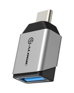 ULTRA MINI USB-C TO USB-A ADAPTER -SGREY
