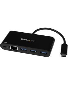 USB-C to GbE Adapter w/ 3-Port USB Hub