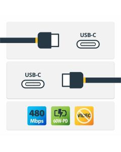 2M 6FT USB C CABLE - M/M - USB 2.0