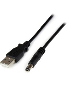 1m USB to 5V DC Power Cable