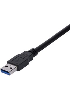 1m Black USB 3.0 Extension Cable M/F