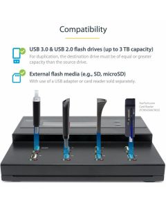 USB Duplicator/Eraser - 1:7 Standalone