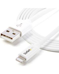 2m White 8-pin Lightning to USB Cable