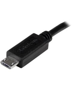 8in Micro USB to Micro USB OTG Cable M/M