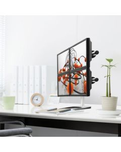ATDEC FREESTANDING QUAD DESK MOUNT