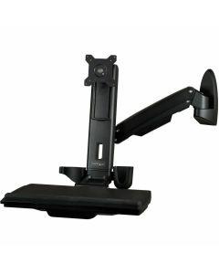 Sit Stand Desk - Wall Mount One Monitor