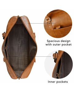 KASTRUP 2 WEEKENDER BAG - TAN 2ND GEN