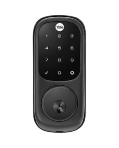 YALE ASSURE KEYED MATT BLACK WITH YALE A