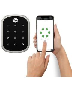 YALE ASSURE SL SATIN CHROME WITH YALE AC